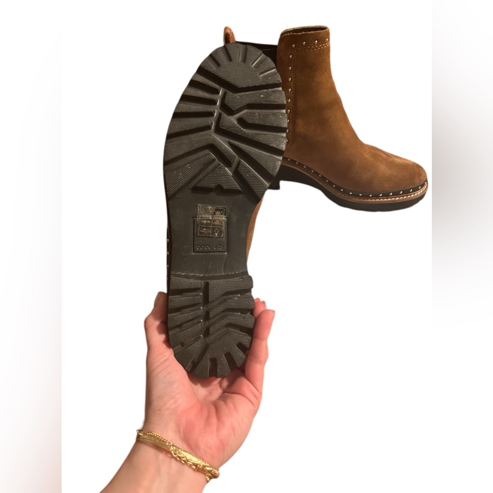 Dolce vita studded suede boots, Huey size 10 - Picture 4 of 7